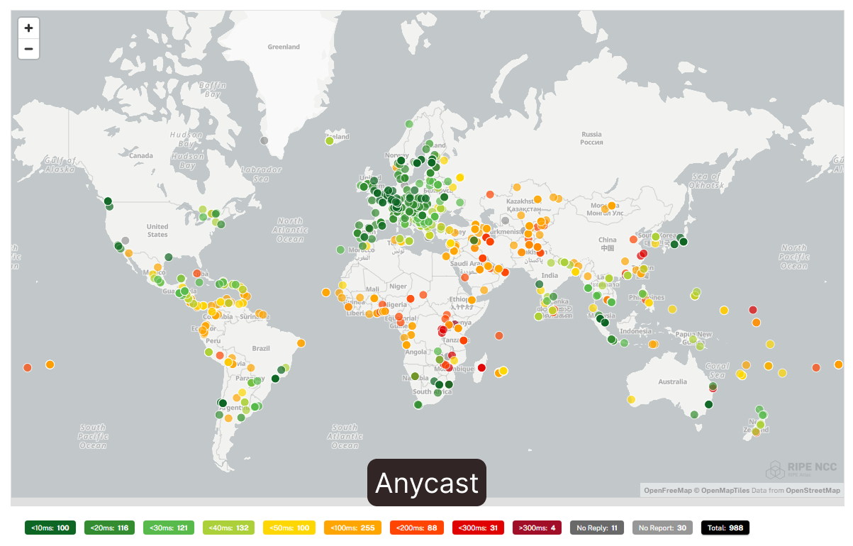 anycast map